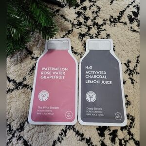 Watermelon and Charcoal‎ Face Mask Set Esw Beauty New
